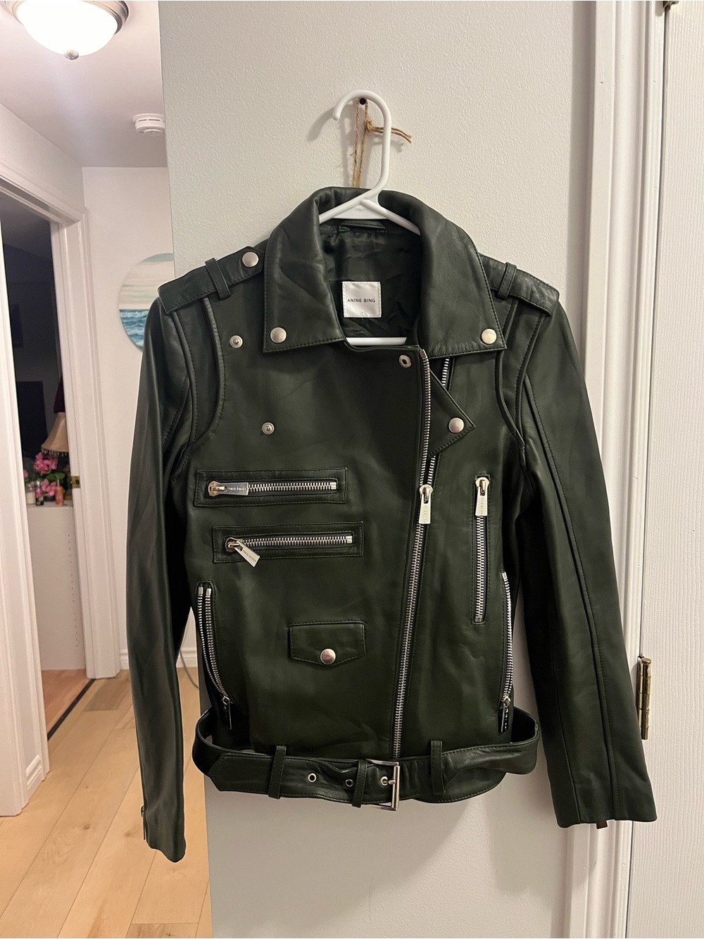 ANINE BING (RETAIL $1,700+) Leather Jacket